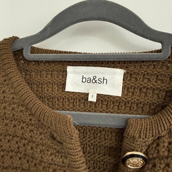 ba&sh Gaspard Cardigan (Green Size M 2) - Picture 3 of 9